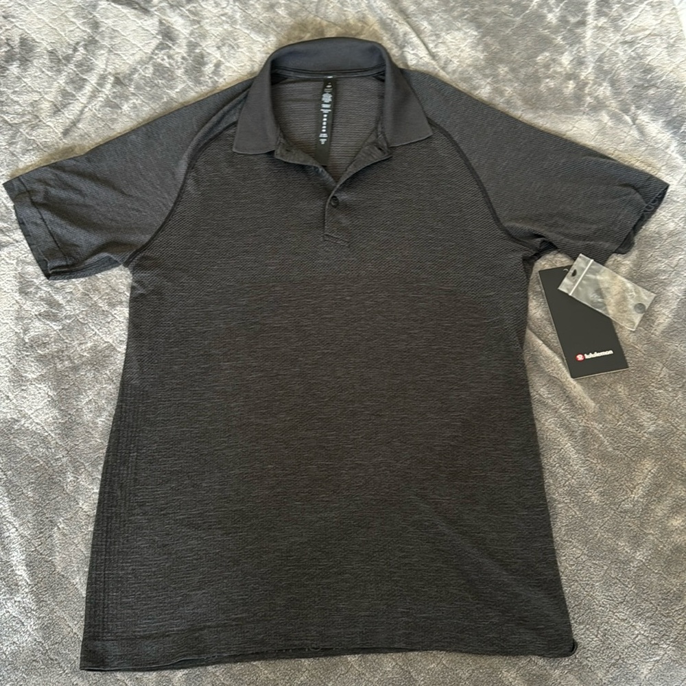 Lululemon Metal Vent Tech Polo 2.0 black SMALL